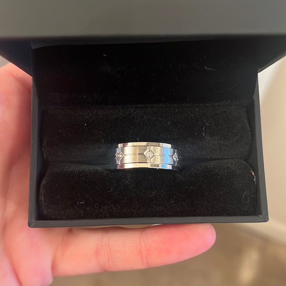 Men’s diamond ring